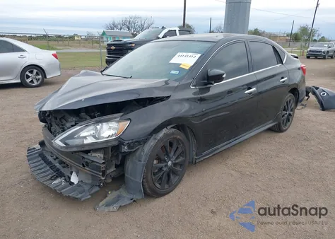 2017 Nissan Sentra Sr Turbo z USA, uszkodzony, nr VIN 3N1CB7AP7HY247774
